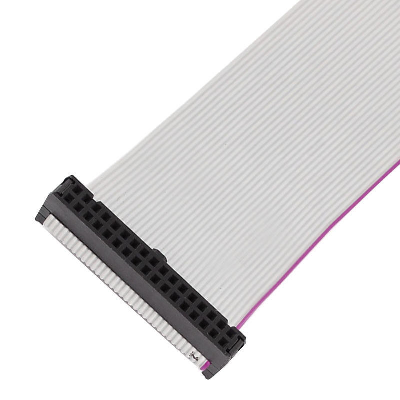 2.54 mm Abstand Flat Flexible Ribbon Kabel, 10-Pin IDC Kabel 60 mm Länge