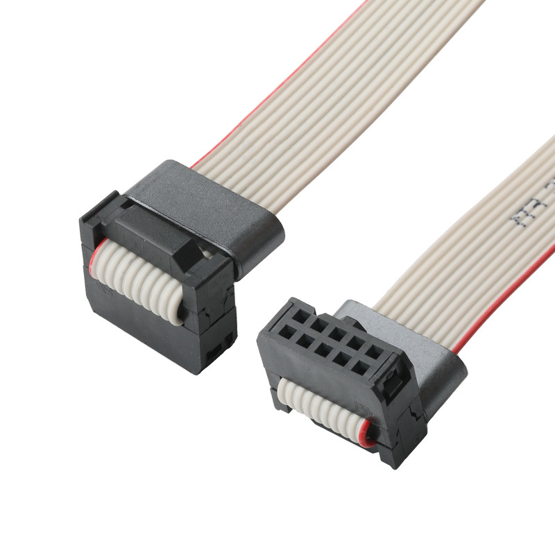 IDC FC-10Pin 2,54mm Abstand UL2651 28AWG*10P Idc Flat Ribbon Kabel 1,27mm Abstand 10 Pin Für elektronische OEM/ODM