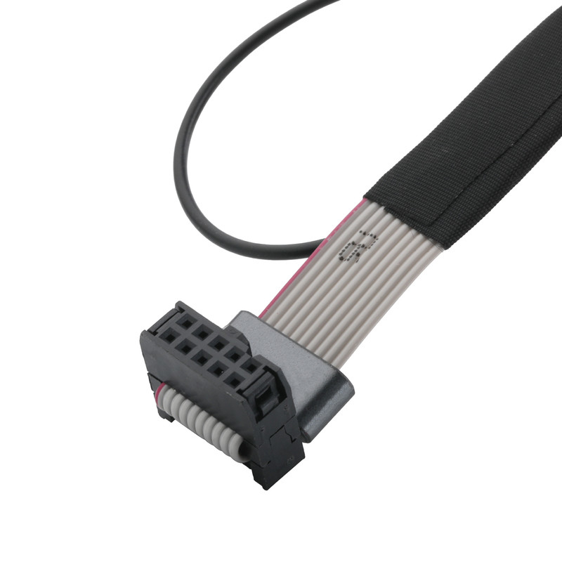IDC FC-10P und TER M4 Abstand 1,27 mm Erdkabelanschluss mit Ringdraht UL2651 28AWG Kabel OEM/ODM