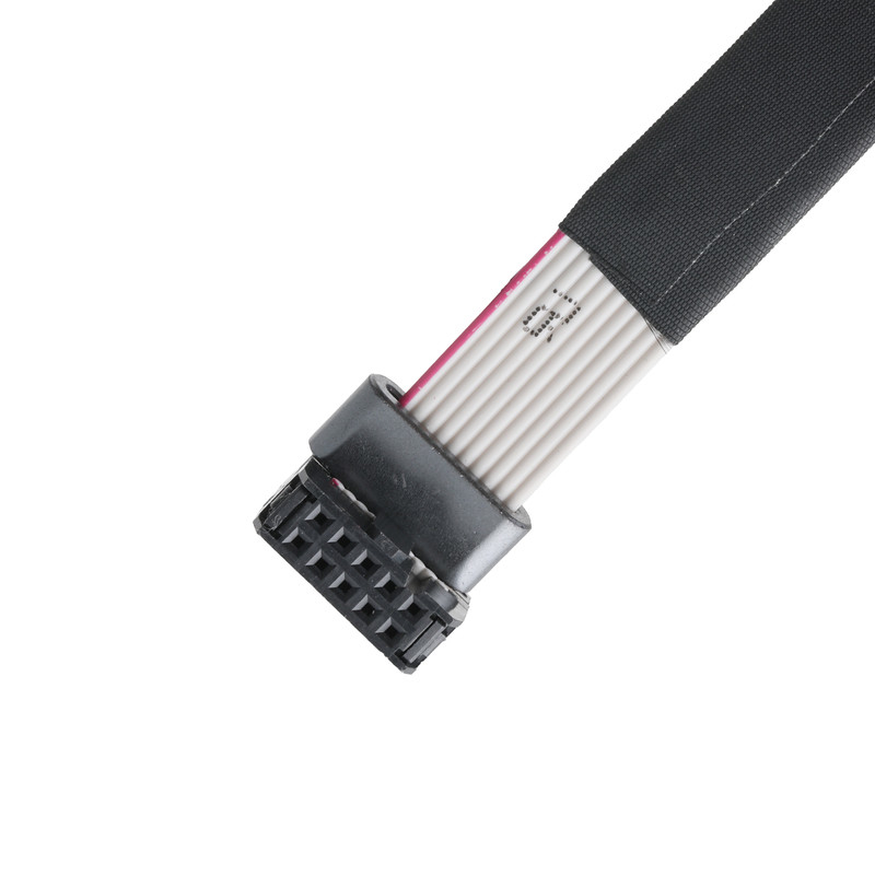 IDC FC-10P und TER M4 Abstand 1,27 mm Erdkabelanschluss mit Ringdraht UL2651 28AWG Kabel OEM/ODM