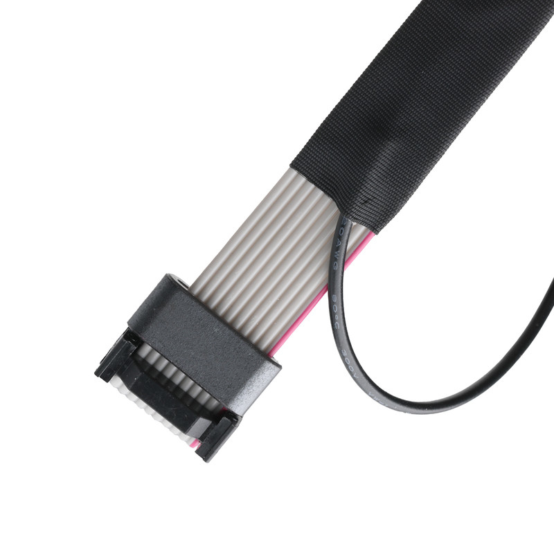 IDC FC-10P und TER M4 Abstand 1,27 mm Erdkabelanschluss mit Ringdraht UL2651 28AWG Kabel OEM/ODM