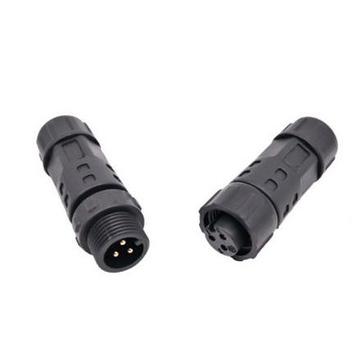 M12 3-Stift wasserdichtes Kreisverbindungskabel weiblich gerade geformt für LVDS-Display OEM/ODM
