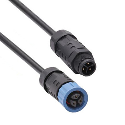 M15 Industrial 2, 3 Pin Circular Connector mit Schweißvorrichtung und wasserdichtem IP67-Rating OEM/ODM