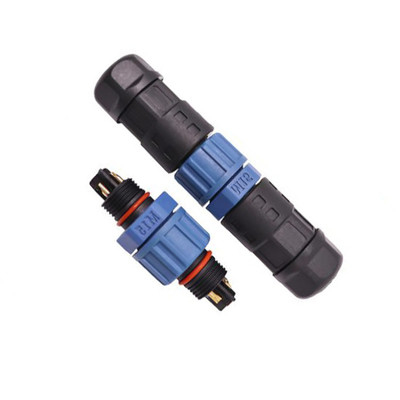M15 Industrial 2, 3 Pin Circular Connector mit Schweißvorrichtung und wasserdichtem IP67-Rating OEM/ODM