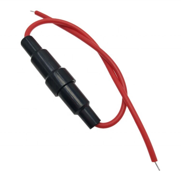 5x20mm Inline-Sicherheitshalter mit 22AWG-Kabel und 250V-Rating für Automotive- und Marineanwendungen