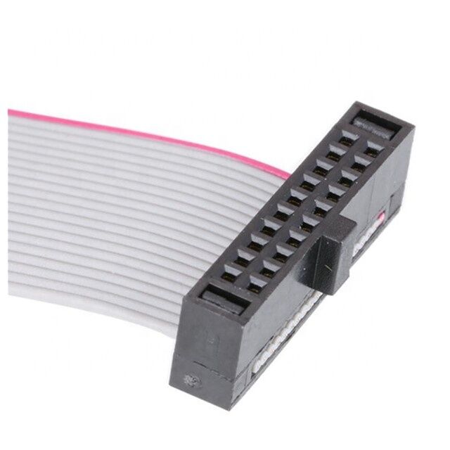 1.27mm Pitch 30AWG Goldplattierte IDC-Verbindung Flexibles Flachbandkabel für Elektronik