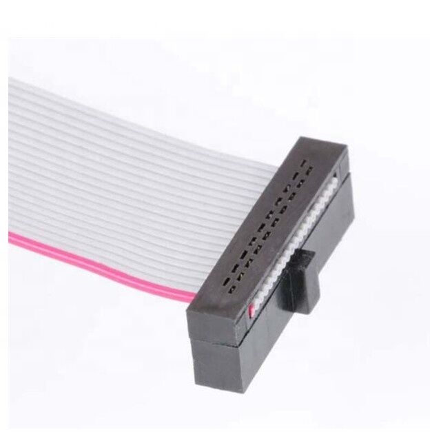 1.27mm Pitch 30AWG Goldplattierte IDC-Verbindung Flexibles Flachbandkabel für Elektronik