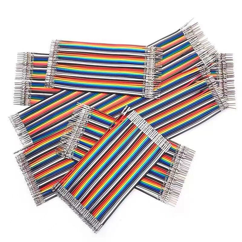 Kundenspezifisches Rainbow-Flachbandkabel mit PVC-Isolierung und 1,27-mm-IDC-Steckverbindern