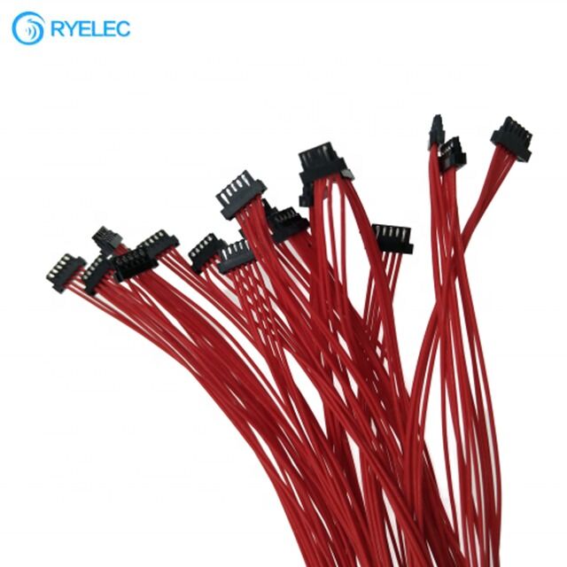Hirose DF52-5P-0.8C 5 Pin Connector Wire Harness with 32AWG Wire and Customized Length Cable Assembly