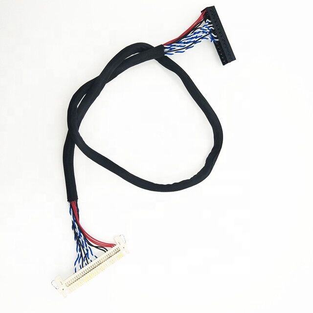 1mm Pitch 30 PIN Connector Replace JAE FI-X30HL to 2*15pin Dupont 2.0mm Pitch Lvds Cable for Lcd Panel