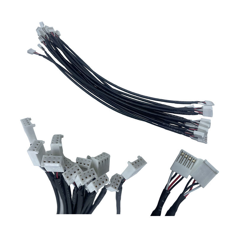 Fabrikpreis FFC Dupont Wire 2/3/4/5/6 Pin Connector Electric Wire & Female Plug Custom Cable Assembly