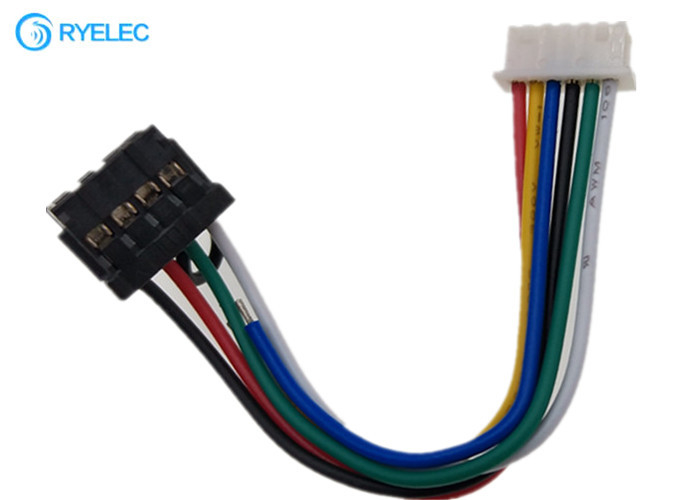 DF11-8DS-2C zu kundenspezifischem Kabelstrang Molex 51021-0600 mit Molex 50079-8000 Falze