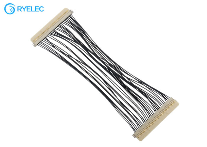 Kabel DF19G - Neigung 30 Pin Lvds Flex30s  1.0mm zu DF19G-30S für Fernsehen/DVD mit 30awg