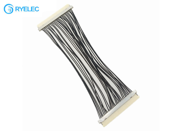 Kabel DF19G - Neigung 30 Pin Lvds Flex30s  1.0mm zu DF19G-30S für Fernsehen/DVD mit 30awg