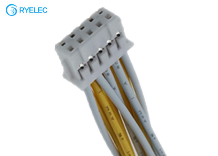 Custom Wire Harness with 2.54mm Contact Pitch and Black Insulation Color for Customizable Wire Length