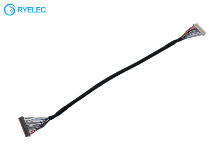 Neigung DF14 20pin 1.0mm Kabel DF19  zum Verbindungsstück-LVDS für Abisoliermaschine mit UL20276