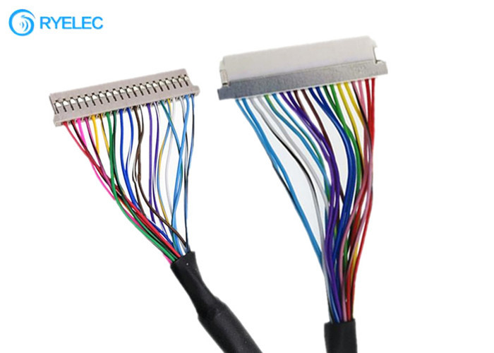 Neigung DF14 20pin 1.0mm Kabel DF19  zum Verbindungsstück-LVDS für Abisoliermaschine mit UL20276