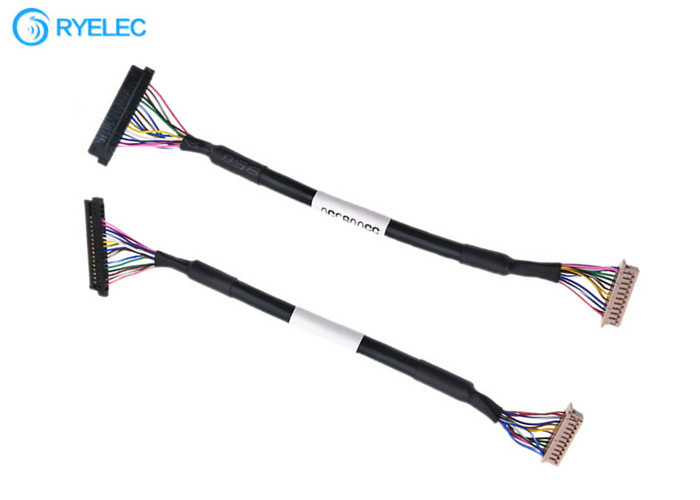 Verdrehte Paare 20pin JAE FI-S20S zu Kabel 20P Stunden DF13-20DS-1.25C 1.25MM LVDS LCD für Monitor