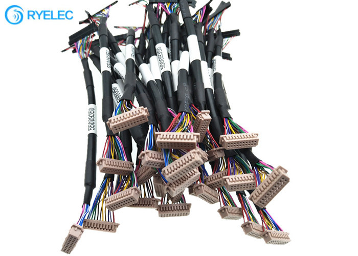 Verdrehte Paare 20pin JAE FI-S20S zu Kabel 20P Stunden DF13-20DS-1.25C 1.25MM LVDS LCD für Monitor