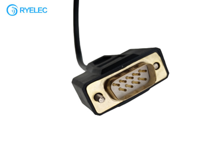 Computer-Kabel Mann-RS232 VGA-DBs 9P DB9 zur Zwinge Mini Crimp Terminal Connector
