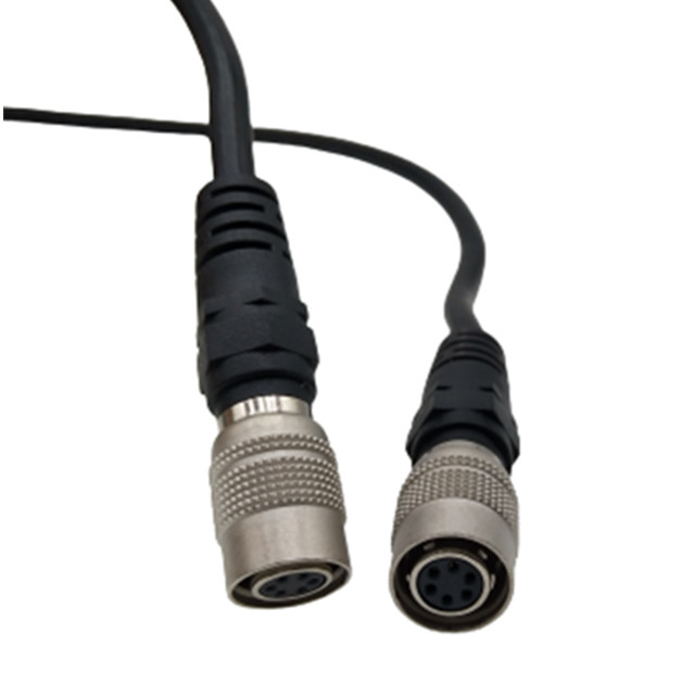 Kundenspezifischer Kabelbaum-Kabelbaum  6 Pin Push Pull Circular USB2.0 für Kameras