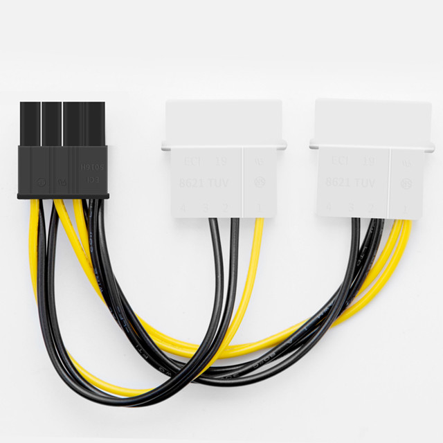 Doppel4 Videografikkarte Pin Molex Tos 8 Pin Pcie Power Cable For