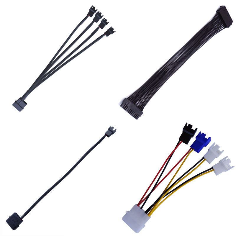 Pcie 8 Pin Female To Dual 8pin Sleeved abgeschirmtes Stromkabel Pcie GPU Minig