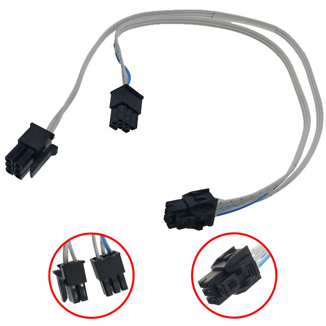 6 Videografikkarte Pin PCIE PCI Express Stromkabel-PCI-E GPU ATX