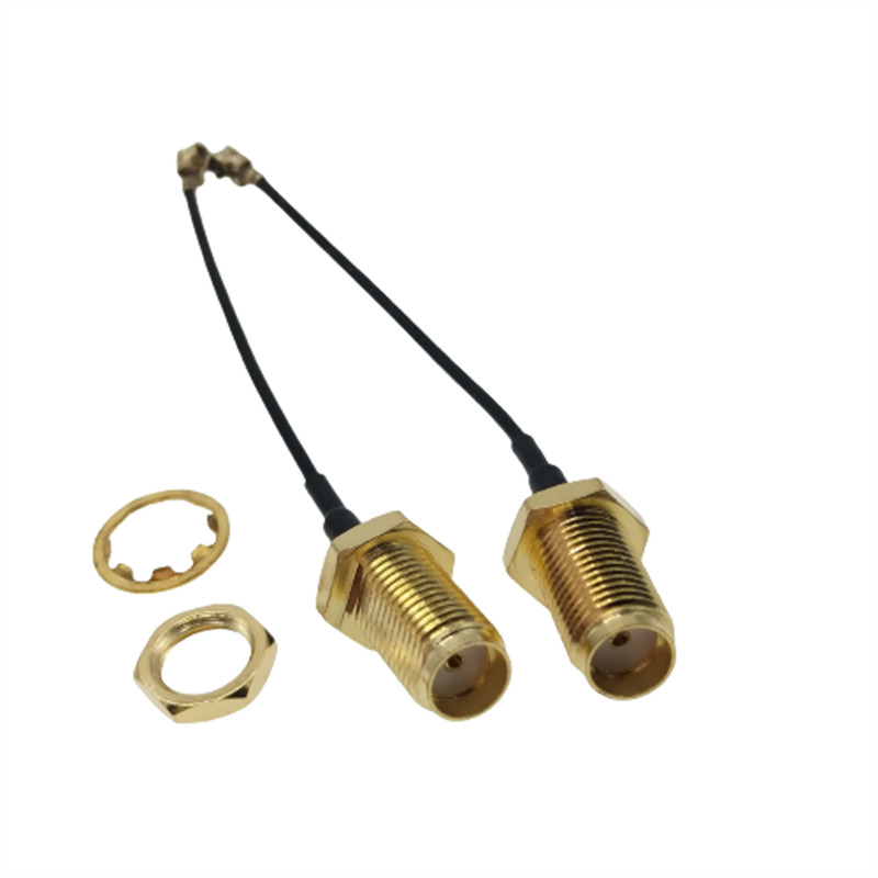 Spitzen-SMA Mann 50ohm RG58 Koaxialkabel-zum SMA-Buchsen-Nickel